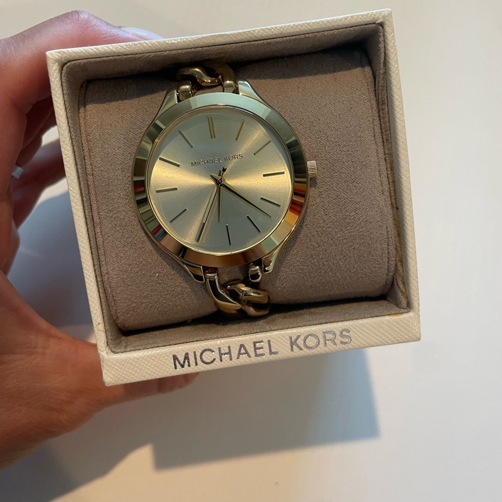 NWT Michael Kors Gold Women's Watch- NWT- never worn